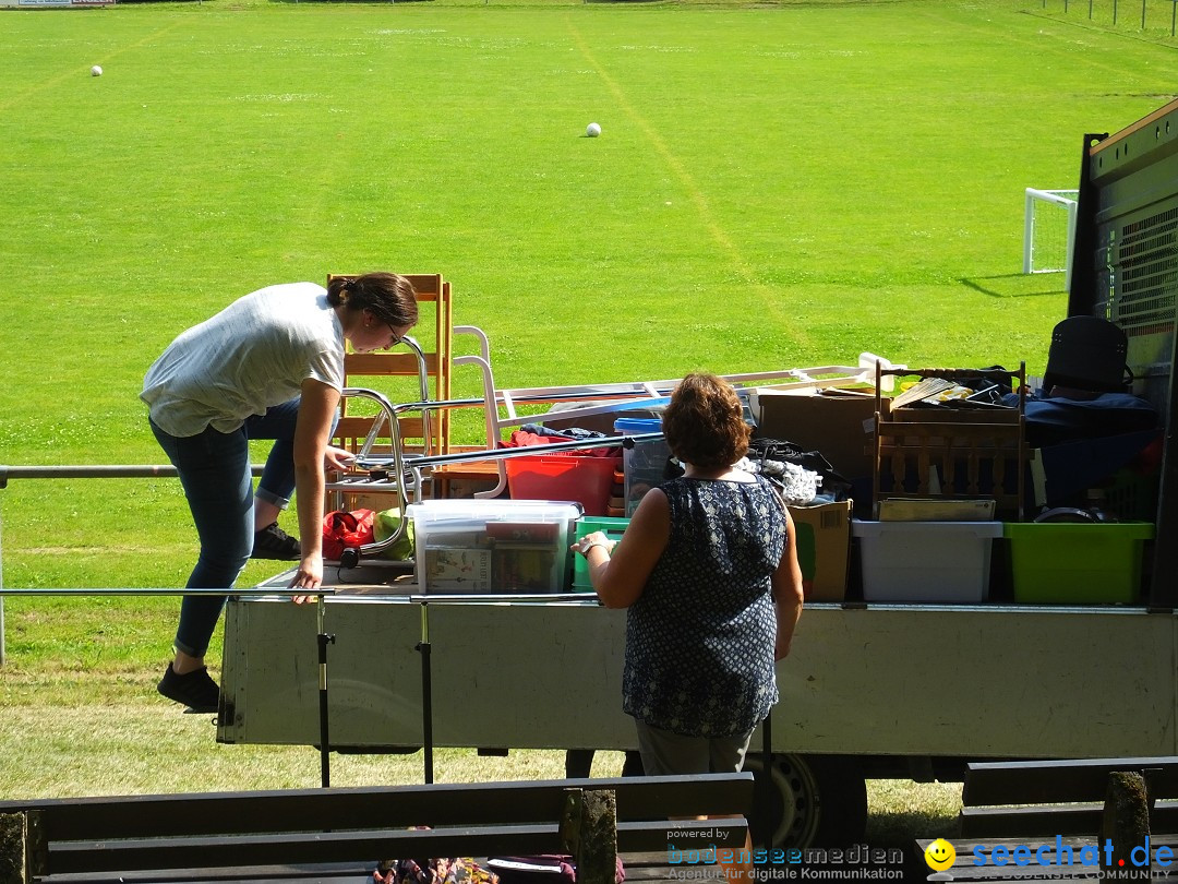 Waldflohmarkt: Mengen-Rosna, 07.07.2018