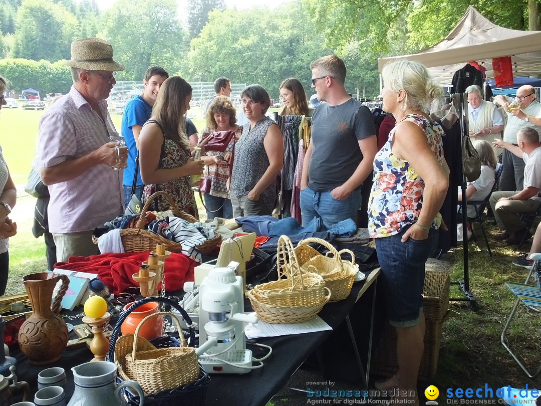 Waldflohmarkt: Mengen-Rosna, 07.07.2018