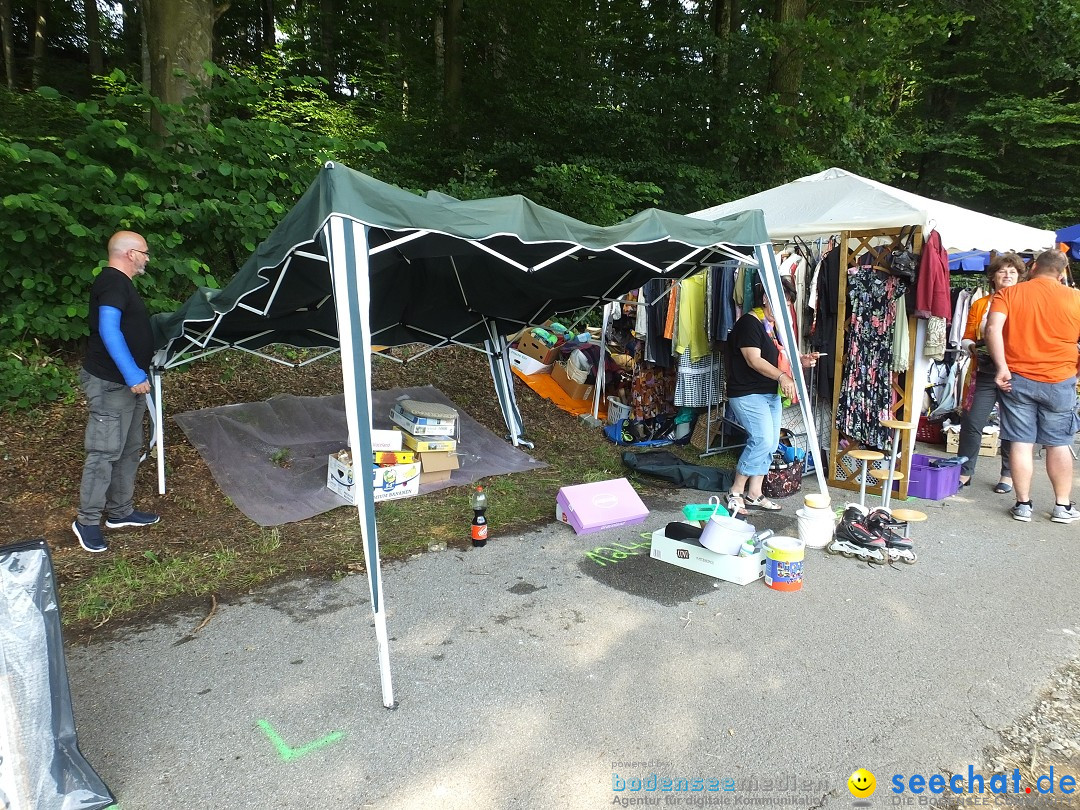 Waldflohmarkt: Mengen-Rosna, 07.07.2018