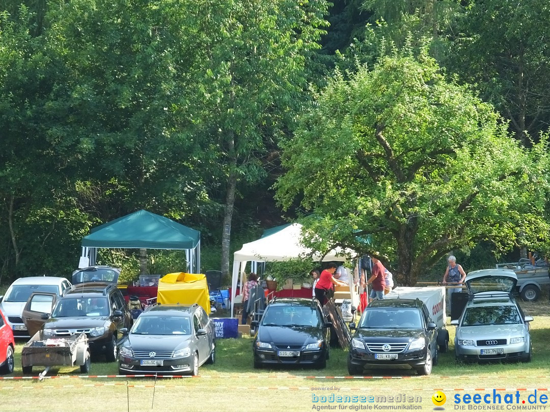 Waldflohmarkt: Mengen-Rosna, 07.07.2018