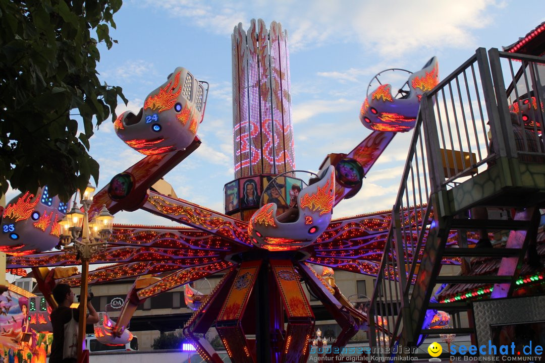 Seehasenfest mit Feuerwerk: Friedrichshafen am Bodensee, 14.07.2018