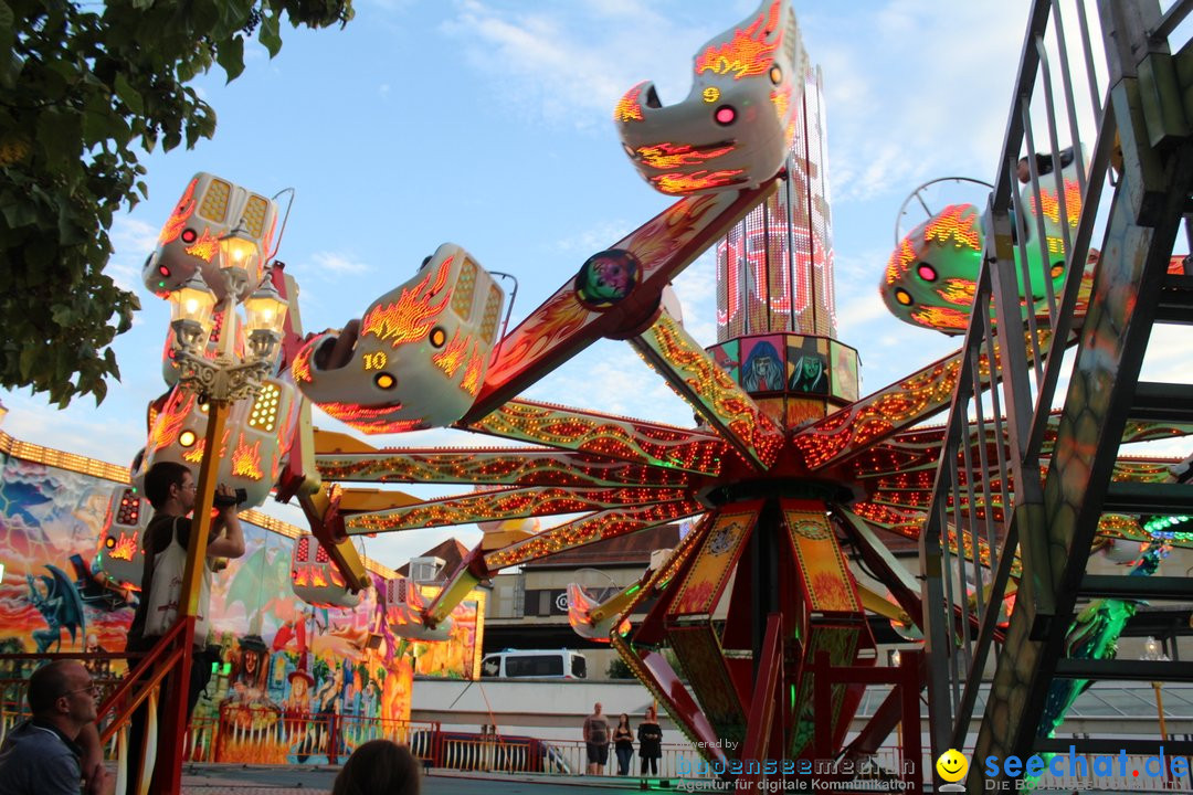 Seehasenfest mit Feuerwerk: Friedrichshafen am Bodensee, 14.07.2018