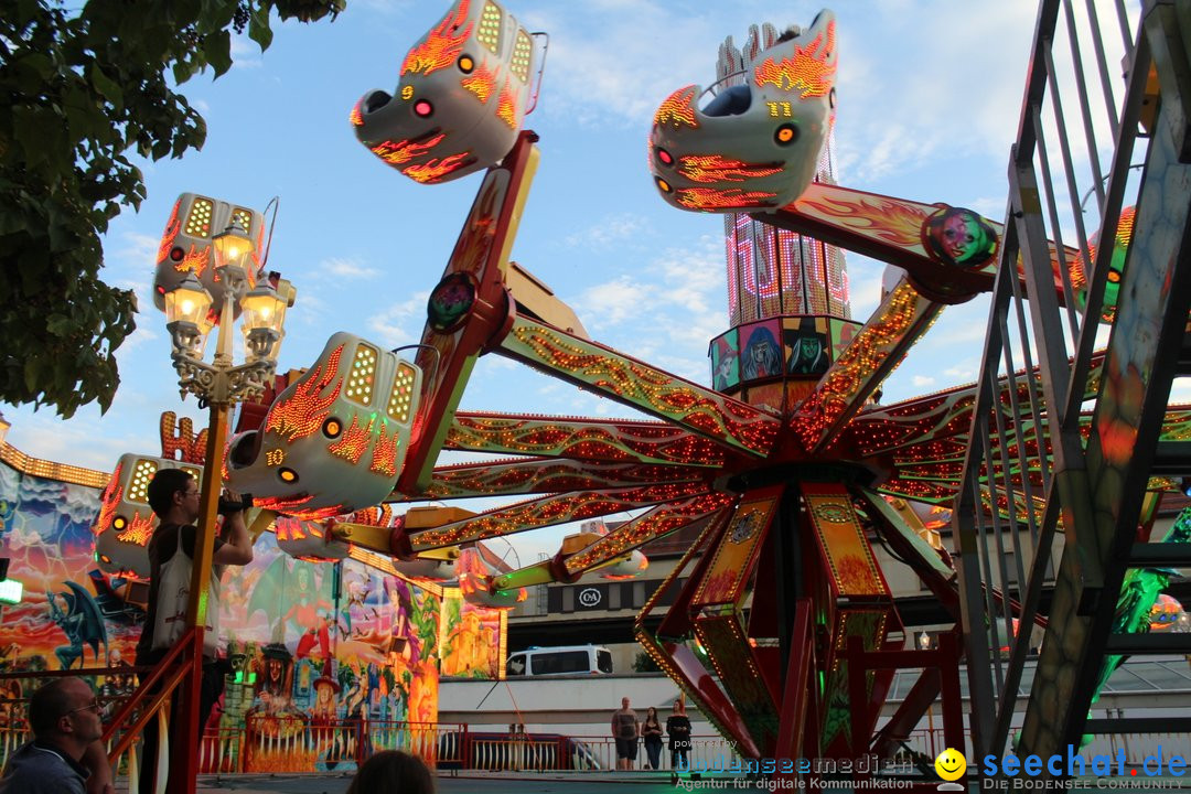 Seehasenfest mit Feuerwerk: Friedrichshafen am Bodensee, 14.07.2018