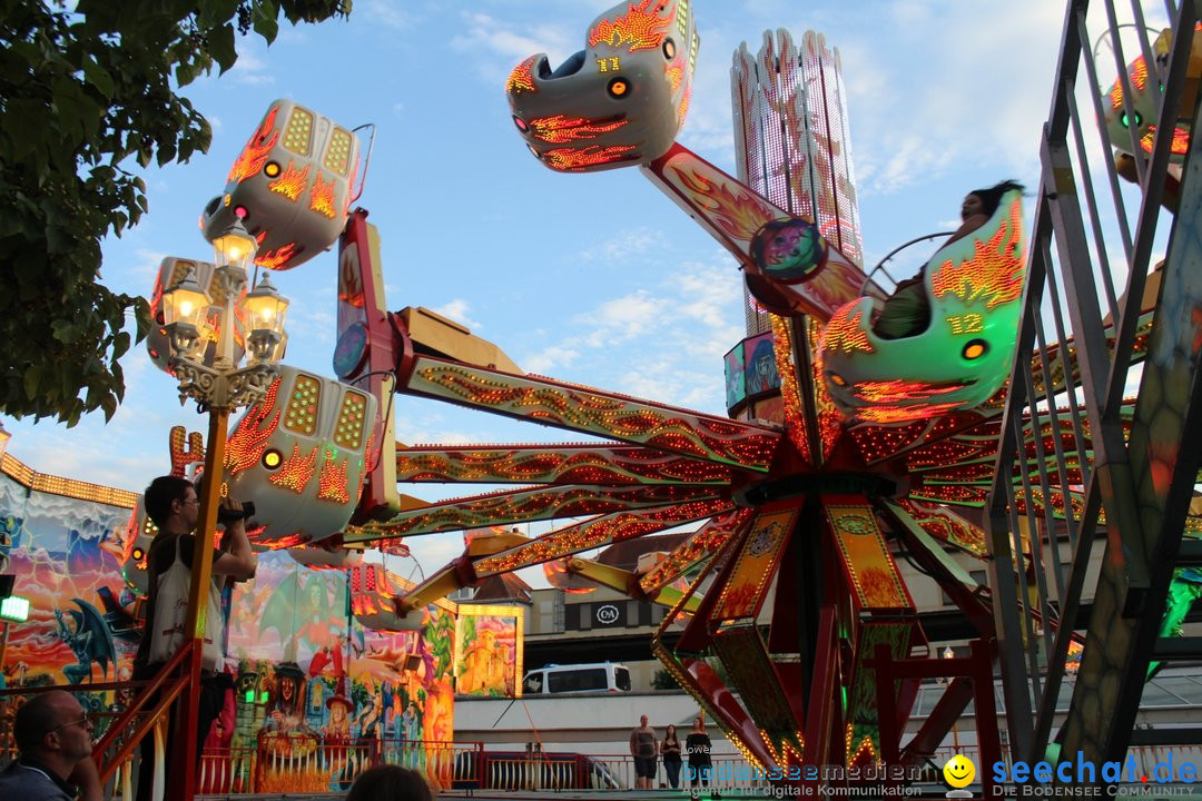 Seehasenfest mit Feuerwerk: Friedrichshafen am Bodensee, 14.07.2018