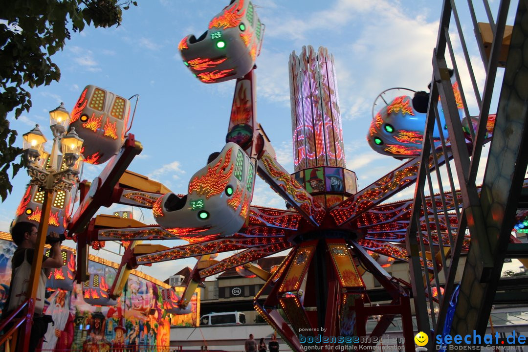 Seehasenfest mit Feuerwerk: Friedrichshafen am Bodensee, 14.07.2018