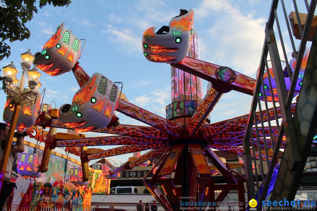 Seehasenfest mit Feuerwerk: Friedrichshafen am Bodensee, 14.07.2018