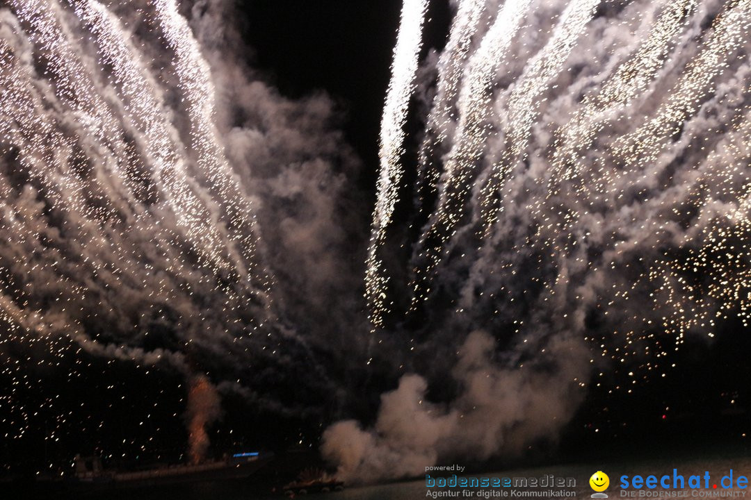 Seehasenfest mit Feuerwerk: Friedrichshafen am Bodensee, 14.07.2018