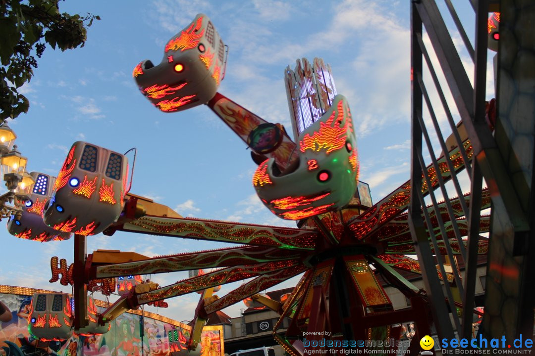 Seehasenfest mit Feuerwerk: Friedrichshafen am Bodensee, 14.07.2018