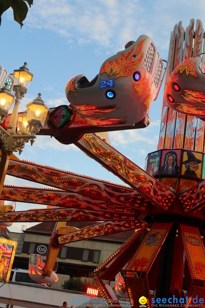 Seehasenfest mit Feuerwerk: Friedrichshafen am Bodensee, 14.07.2018