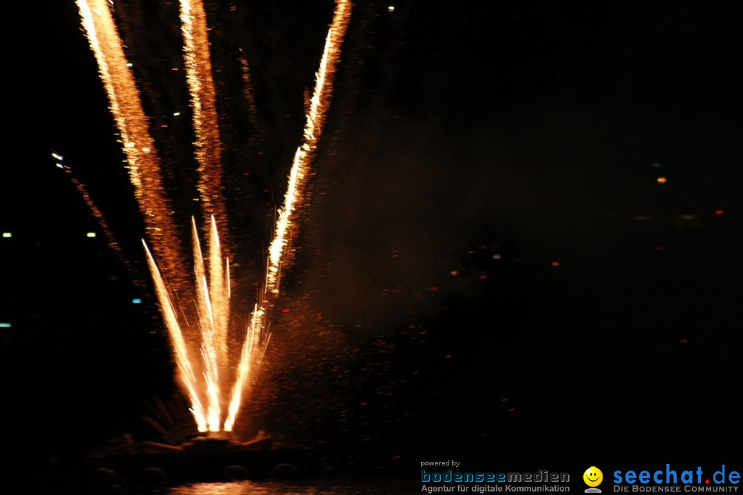 Seehasenfest mit Feuerwerk: Friedrichshafen am Bodensee, 14.07.2018