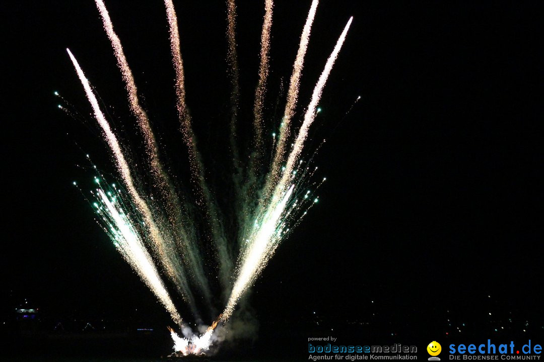 Seehasenfest mit Feuerwerk: Friedrichshafen am Bodensee, 14.07.2018