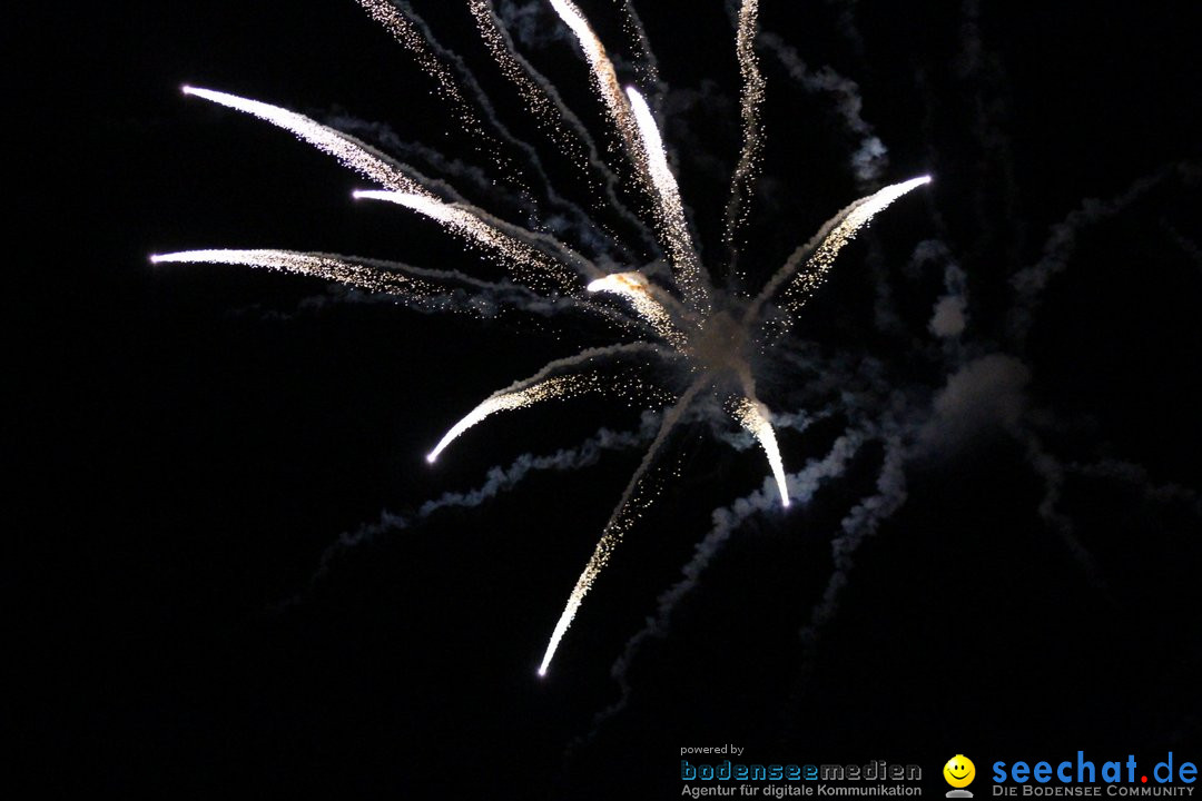 Seehasenfest mit Feuerwerk: Friedrichshafen am Bodensee, 14.07.2018