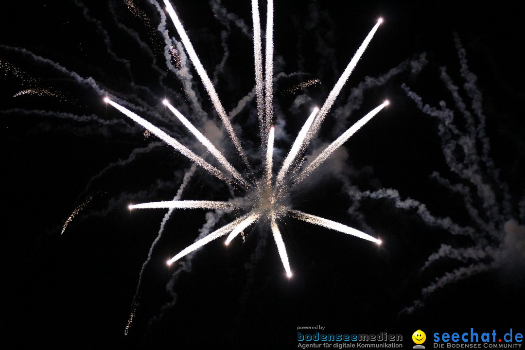 Seehasenfest mit Feuerwerk: Friedrichshafen am Bodensee, 14.07.2018