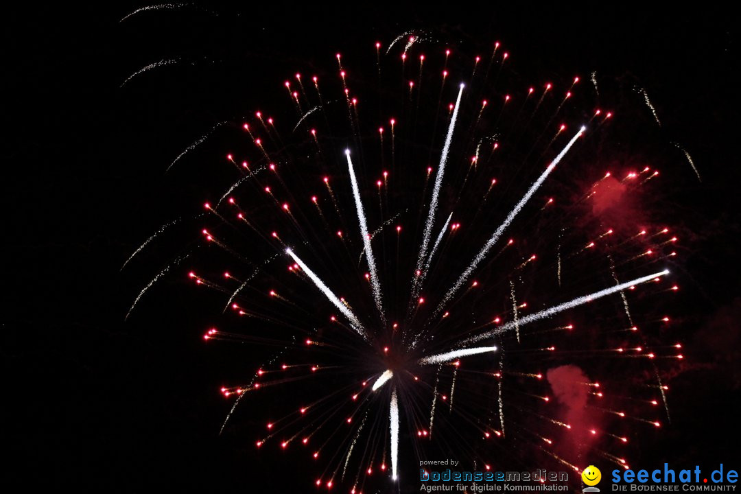 Seehasenfest mit Feuerwerk: Friedrichshafen am Bodensee, 14.07.2018