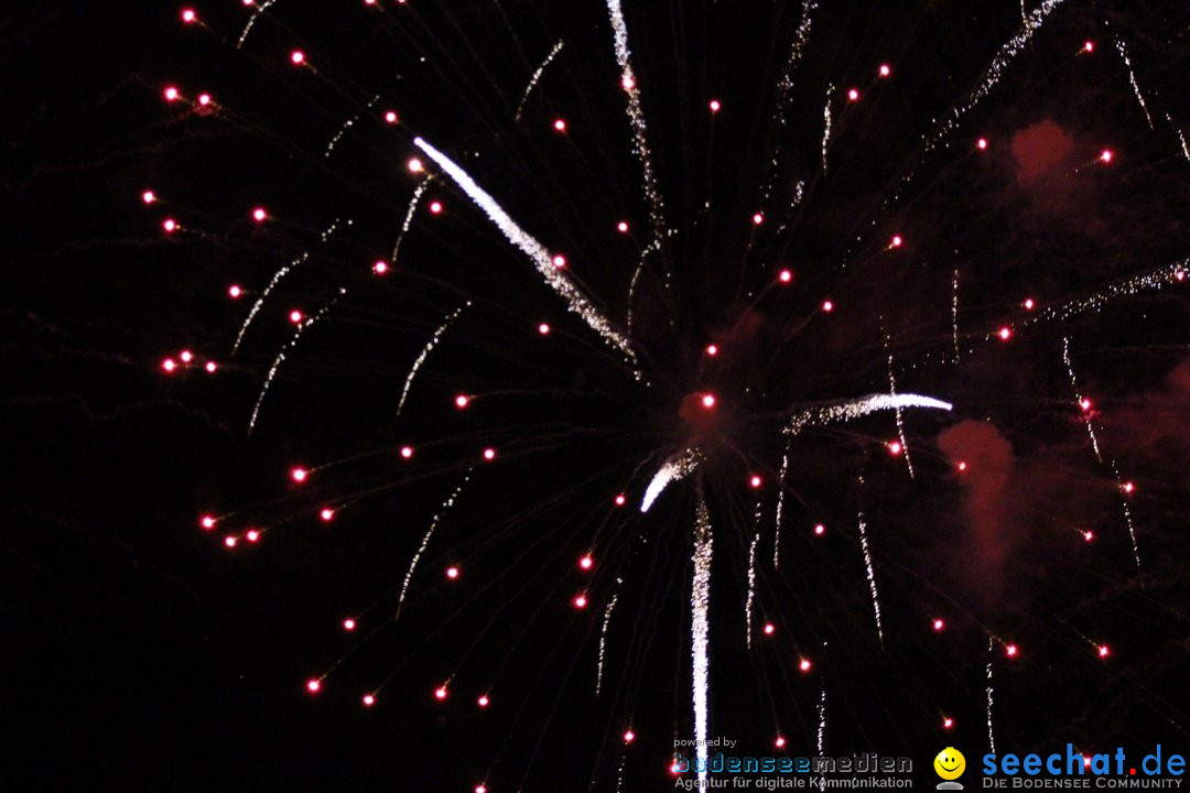 Seehasenfest mit Feuerwerk: Friedrichshafen am Bodensee, 14.07.2018