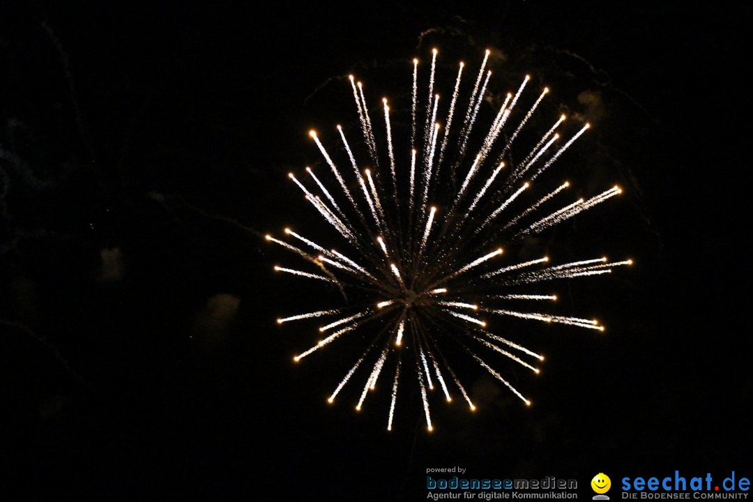 Seehasenfest mit Feuerwerk: Friedrichshafen am Bodensee, 14.07.2018