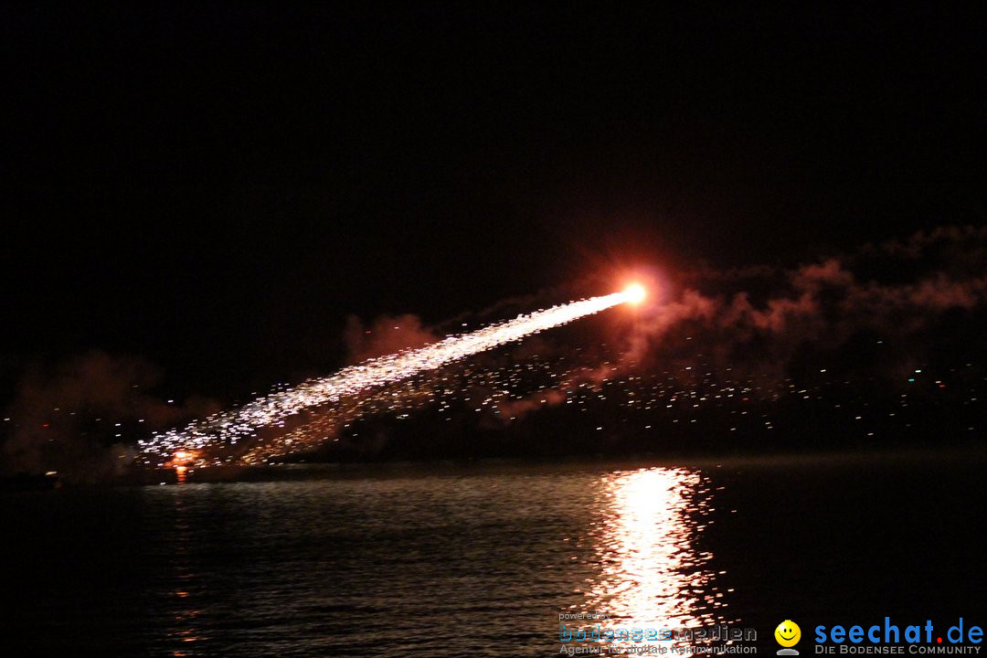 Seehasenfest mit Feuerwerk: Friedrichshafen am Bodensee, 14.07.2018