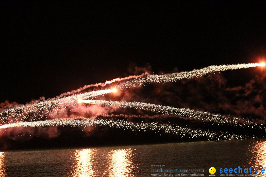 Seehasenfest mit Feuerwerk: Friedrichshafen am Bodensee, 14.07.2018