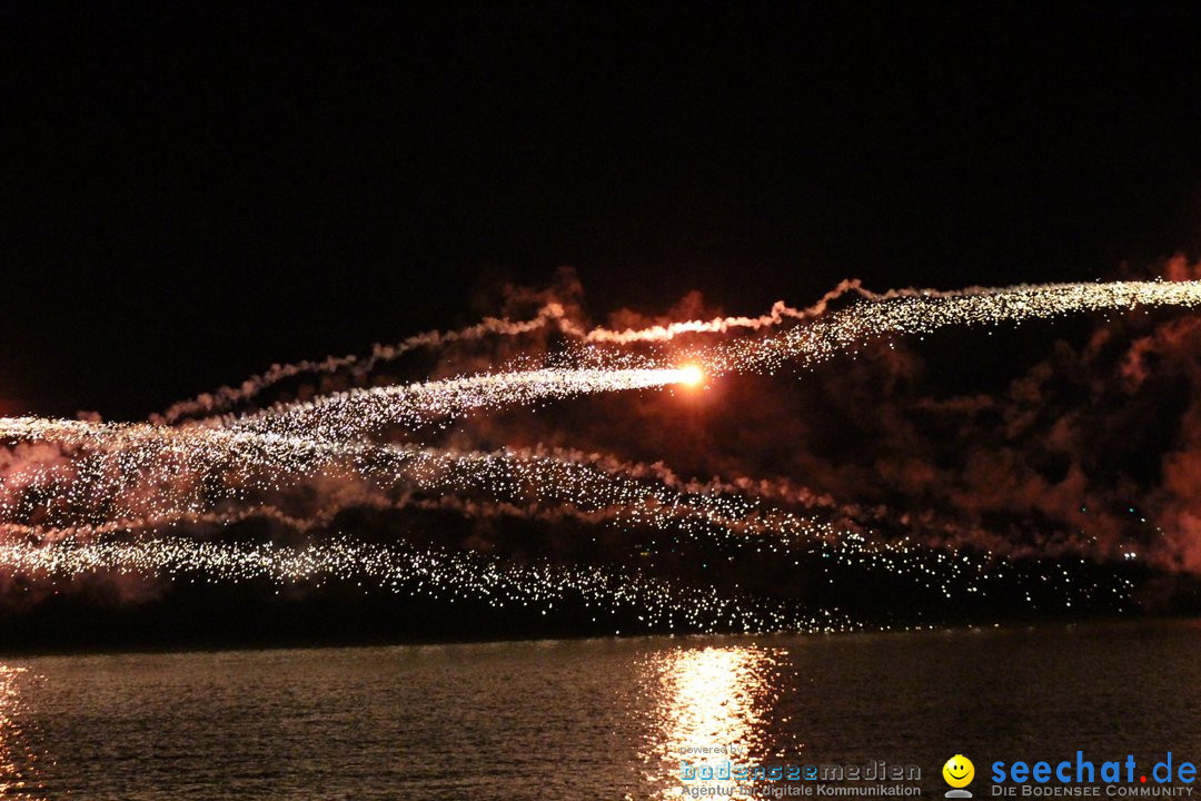 Seehasenfest mit Feuerwerk: Friedrichshafen am Bodensee, 14.07.2018