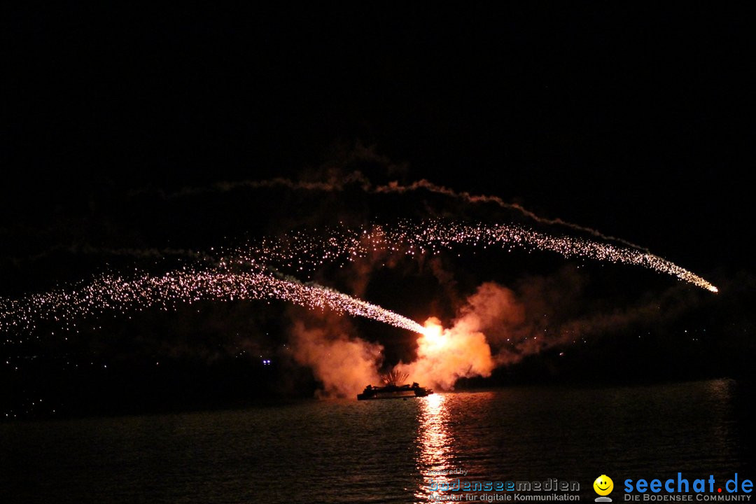 Seehasenfest mit Feuerwerk: Friedrichshafen am Bodensee, 14.07.2018