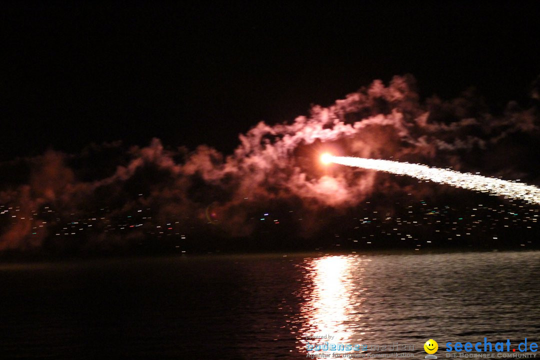 Seehasenfest mit Feuerwerk: Friedrichshafen am Bodensee, 14.07.2018