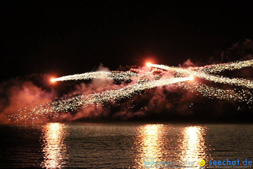 Seehasenfest mit Feuerwerk: Friedrichshafen am Bodensee, 14.07.2018