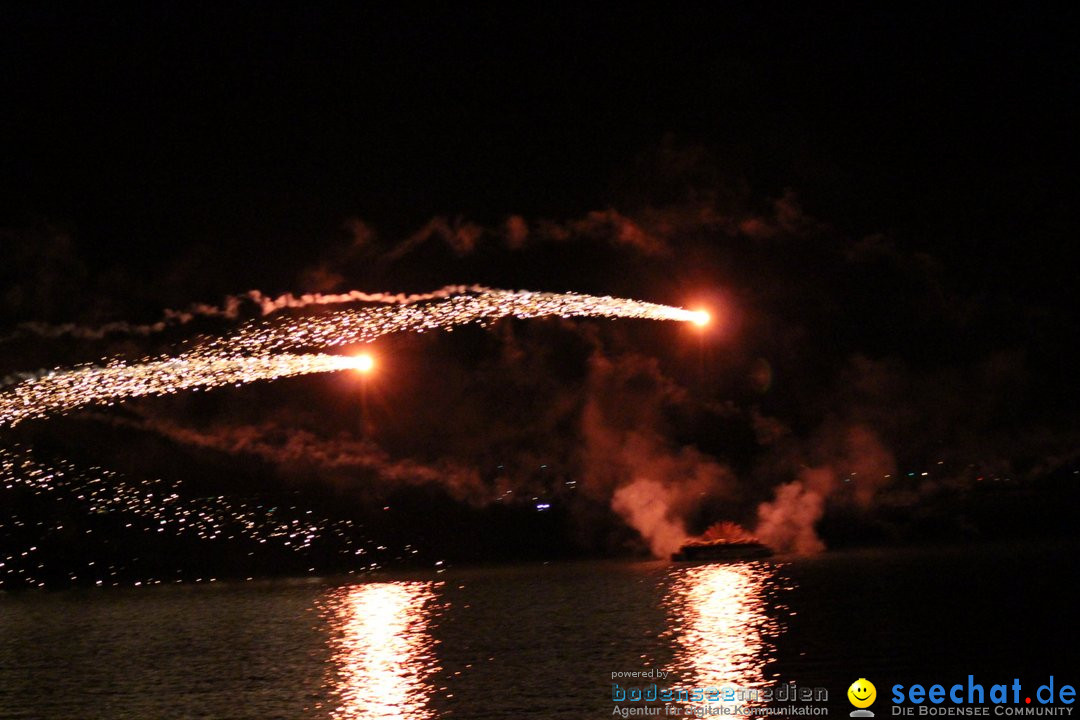 Seehasenfest mit Feuerwerk: Friedrichshafen am Bodensee, 14.07.2018