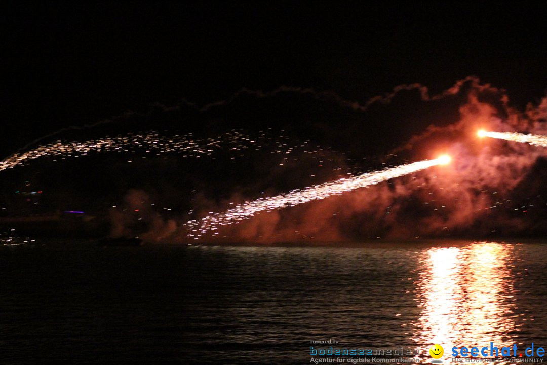 Seehasenfest mit Feuerwerk: Friedrichshafen am Bodensee, 14.07.2018