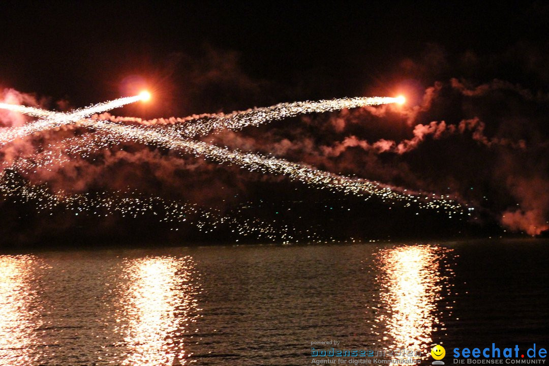 Seehasenfest mit Feuerwerk: Friedrichshafen am Bodensee, 14.07.2018