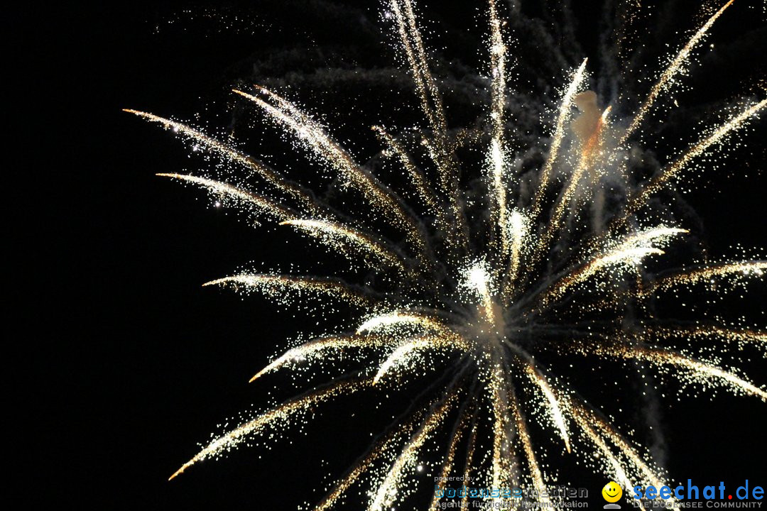 Seehasenfest mit Feuerwerk: Friedrichshafen am Bodensee, 14.07.2018