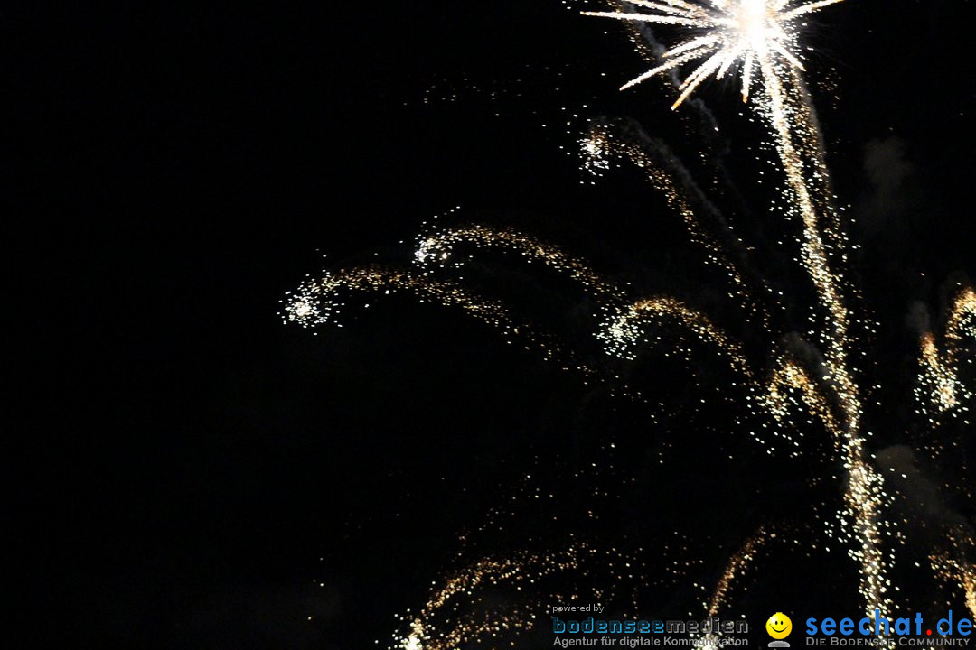 Seehasenfest mit Feuerwerk: Friedrichshafen am Bodensee, 14.07.2018