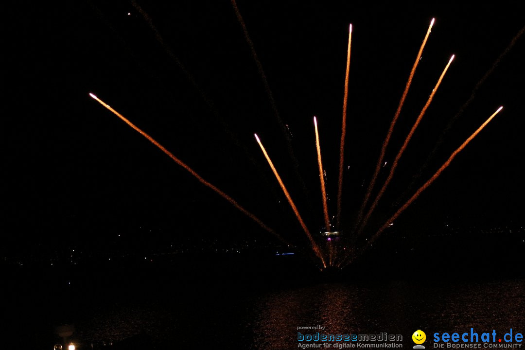 Seehasenfest mit Feuerwerk: Friedrichshafen am Bodensee, 14.07.2018