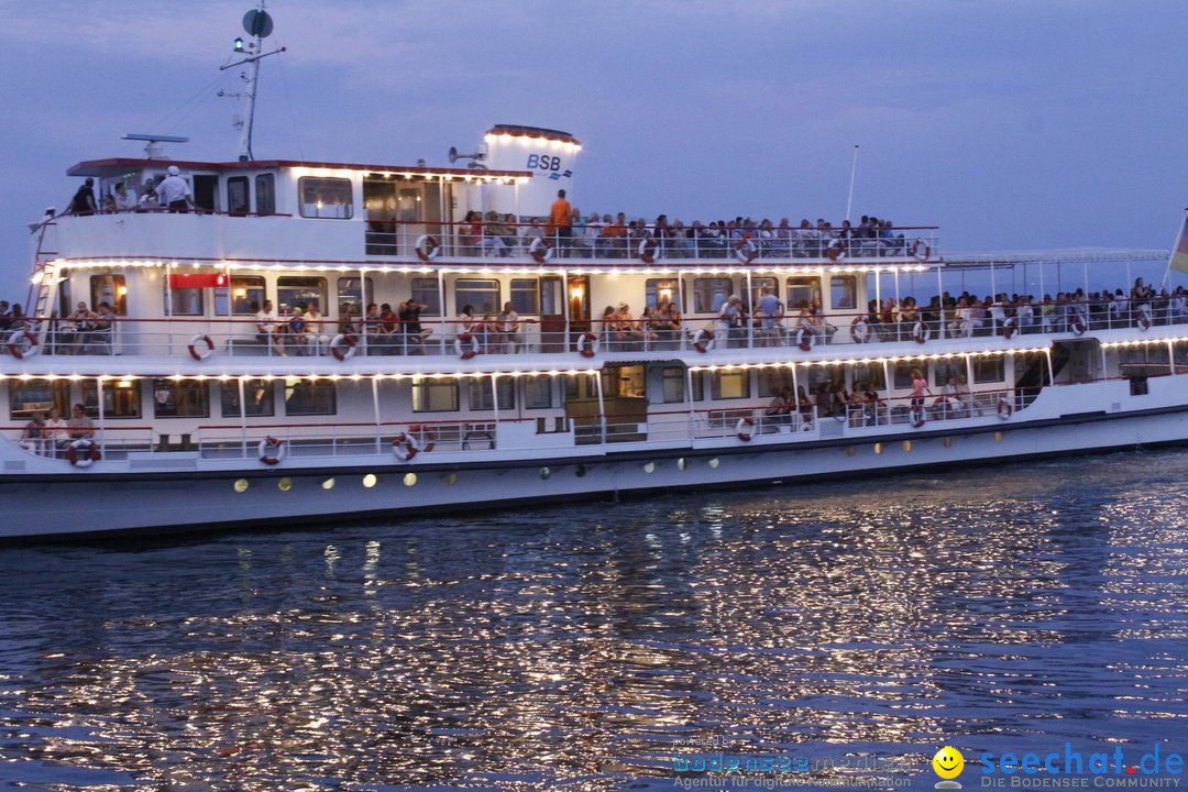 Seehasenfest mit Feuerwerk: Friedrichshafen am Bodensee, 14.07.2018