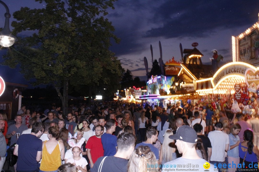 Seehasenfest mit Feuerwerk: Friedrichshafen am Bodensee, 14.07.2018