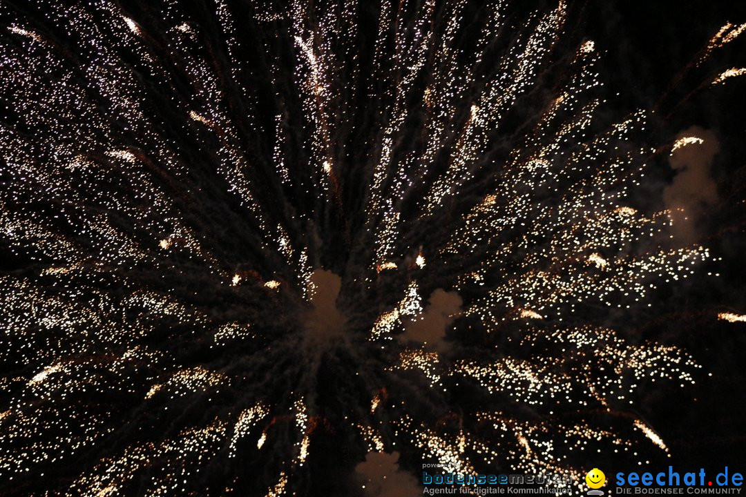 Seehasenfest mit Feuerwerk: Friedrichshafen am Bodensee, 14.07.2018