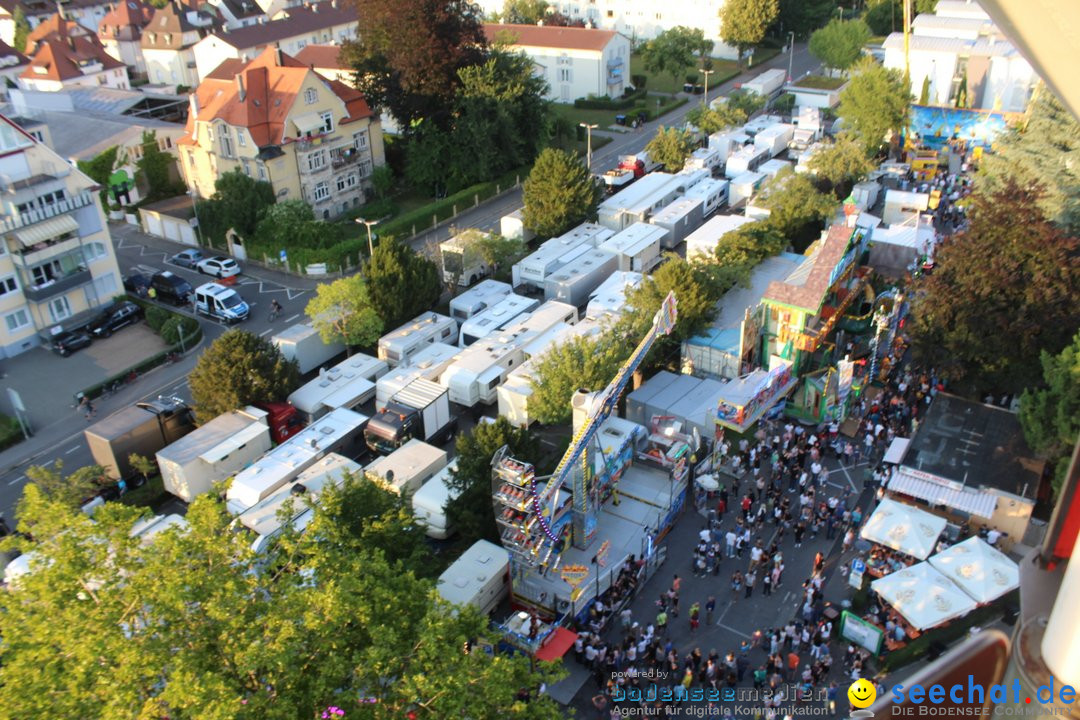 Seehasenfest mit Feuerwerk: Friedrichshafen am Bodensee, 14.07.2018