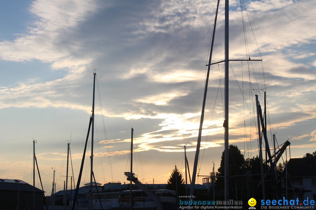 Seehasenfest mit Feuerwerk: Friedrichshafen am Bodensee, 14.07.2018