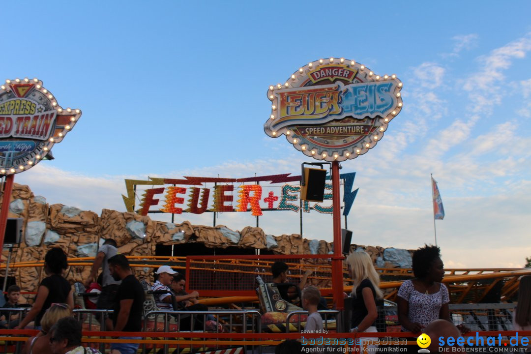 Seehasenfest mit Feuerwerk: Friedrichshafen am Bodensee, 14.07.2018