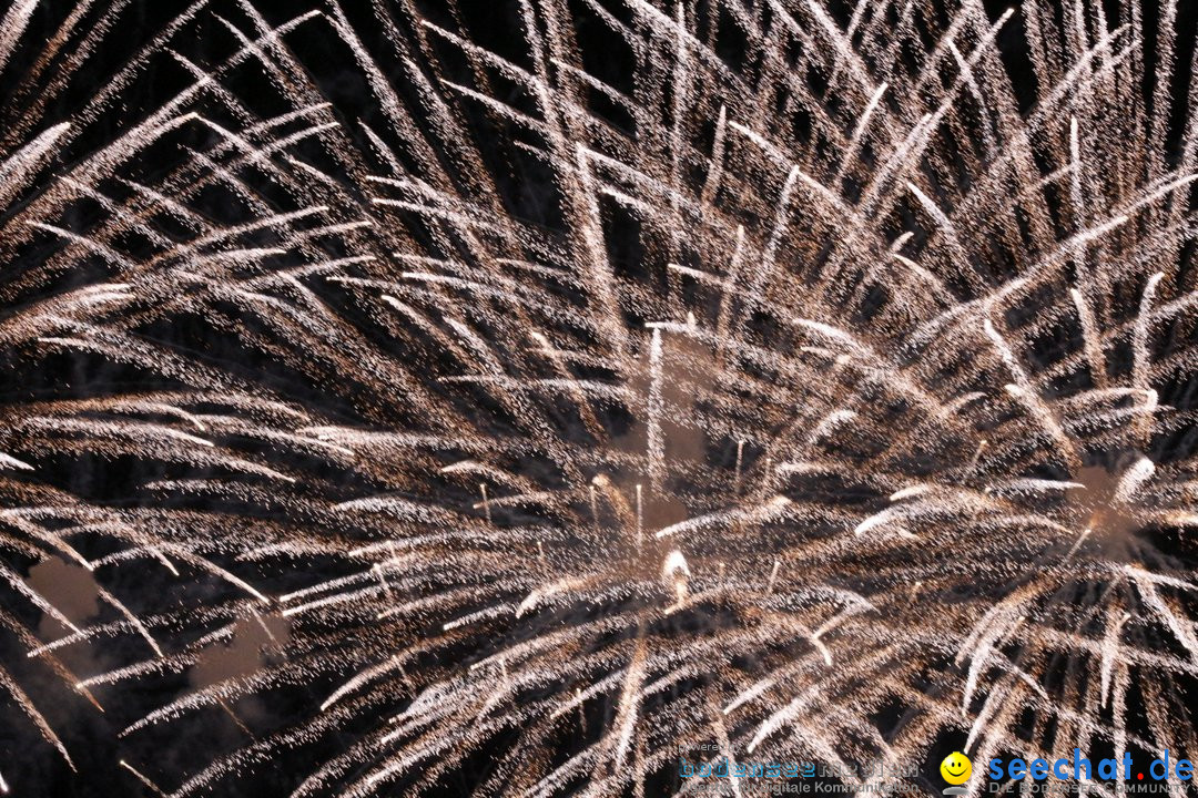 Seehasenfest mit Feuerwerk: Friedrichshafen am Bodensee, 14.07.2018