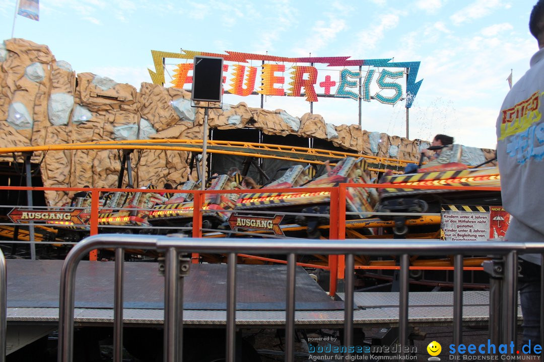 Seehasenfest mit Feuerwerk: Friedrichshafen am Bodensee, 14.07.2018