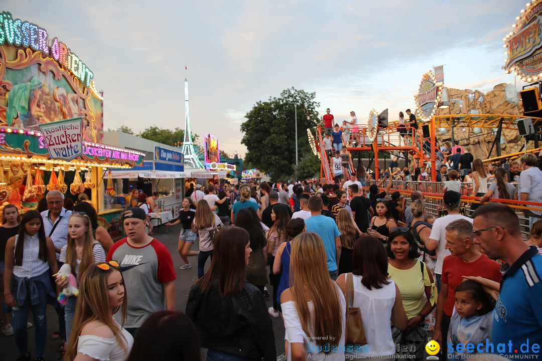 Seehasenfest mit Feuerwerk: Friedrichshafen am Bodensee, 14.07.2018