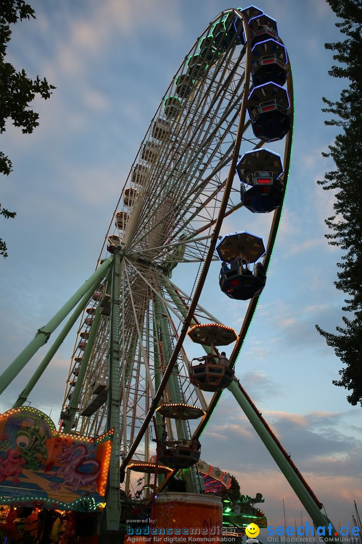 Seehasenfest mit Feuerwerk: Friedrichshafen am Bodensee, 14.07.2018