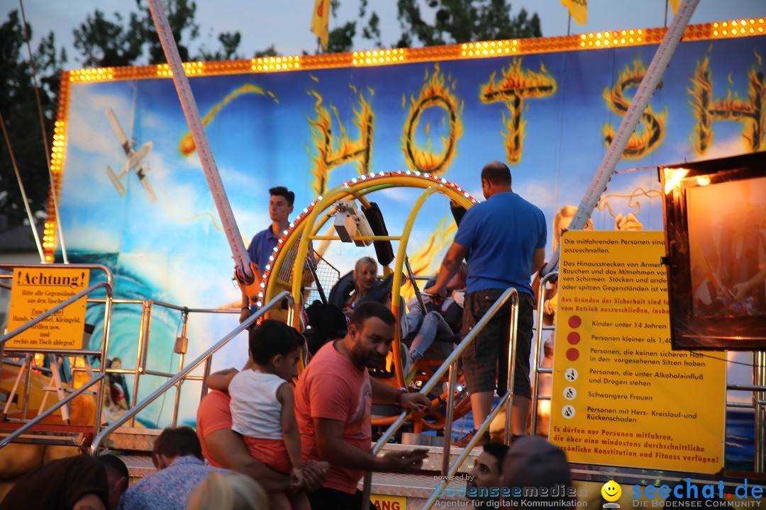 Seehasenfest mit Feuerwerk: Friedrichshafen am Bodensee, 14.07.2018