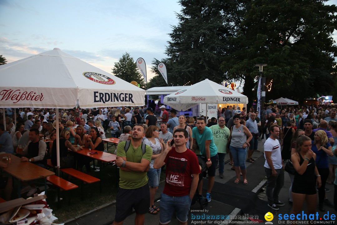 Seehasenfest mit Feuerwerk: Friedrichshafen am Bodensee, 14.07.2018