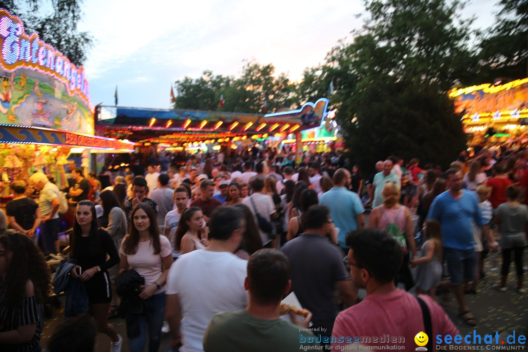 Seehasenfest mit Feuerwerk: Friedrichshafen am Bodensee, 14.07.2018