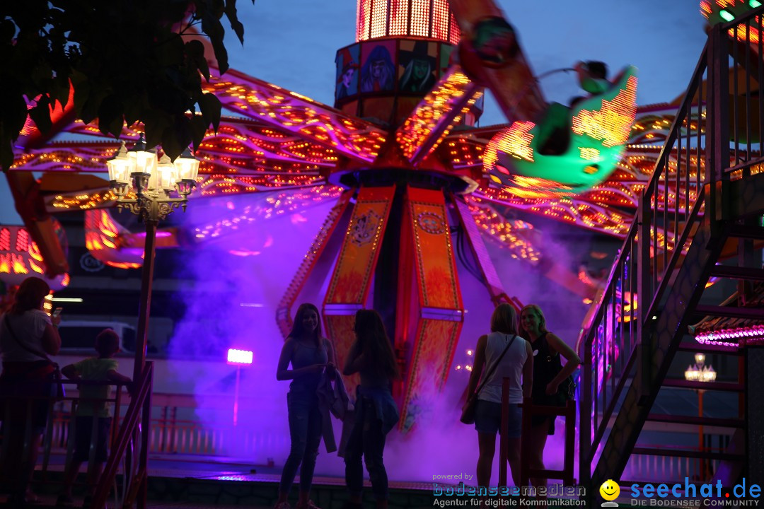 Seehasenfest mit Feuerwerk: Friedrichshafen am Bodensee, 14.07.2018