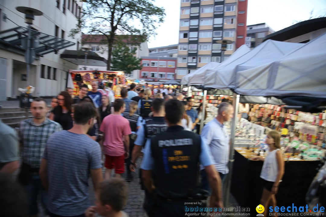 Seehasenfest mit Feuerwerk: Friedrichshafen am Bodensee, 14.07.2018