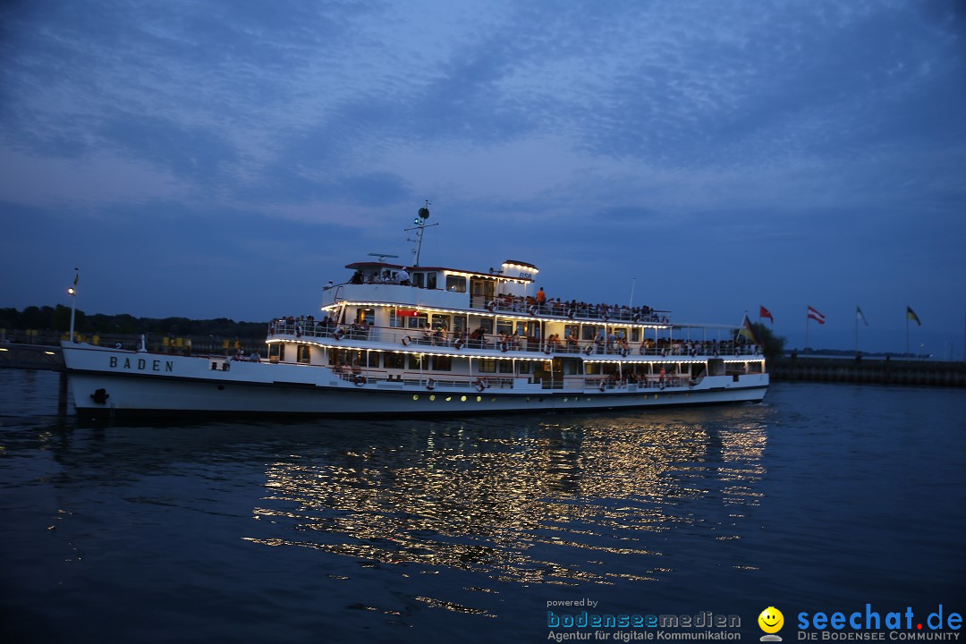 Seehasenfest mit Feuerwerk: Friedrichshafen am Bodensee, 14.07.2018