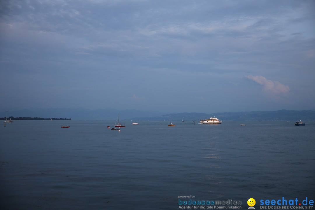 Seehasenfest mit Feuerwerk: Friedrichshafen am Bodensee, 14.07.2018