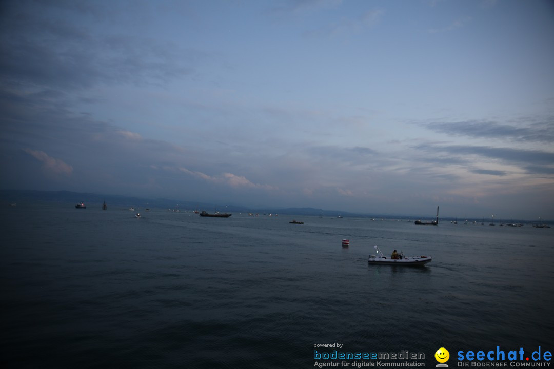 Seehasenfest mit Feuerwerk: Friedrichshafen am Bodensee, 14.07.2018